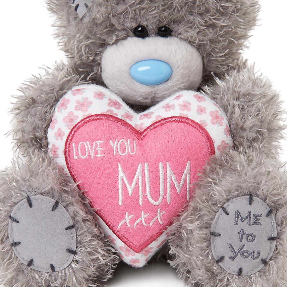 7" Mum Padded Heart Me to You Bear Extra Image 3